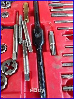Snap On 76 Piece Tap And Die Set With Tap Socket Set