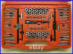 Snap-On 76 Piece Tap & Die Set withHard Case TDTDM500A Snap on Tools MINT
