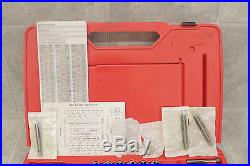 Snap On 76 Piece Tap and Die Set TDTDM500A New