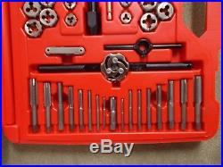 Snap On 76 Piece Tap and Die Set sae & metric complete Free Ship
