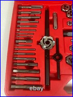 Snap On 76 pc Combination Tap and Die Set. Complete Set! Item #TDTDM500A