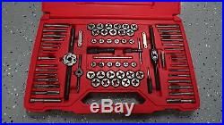 Snap-On 76 pc Combination Tap and Die Set with Case TDTDM500A