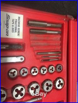 Snap-On 76 pc Tap and Die Set, TDTDM500, US/Metric Combination