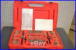 Snap-On 76 pc Tap and Die Set, TDTDM500, US/Metric Combination QUICK SHIP NICE