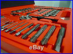 Snap-On 76pc Combination Tap and Die Set TDTDM500A BRAND NEW