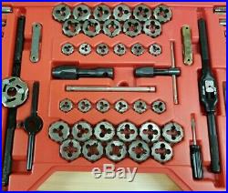 Snap-On 76pc Tap & Die Set (TDTDM500A) SAE & METRIC. A+ CONDITION FREE SHIPPING
