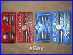 Snap-On Blue-Point Tap and Die Sets TDM-117A & TD-2425 USA There is a Difference