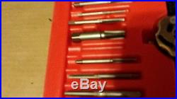 Snap On MASTER SET 117 Piece SAE and METRIC Tap and Die Set TDTDM17A