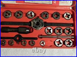 Snap On Metric INCOMPLETE Tap & Die Set TDM117A No Initials TDM-117A