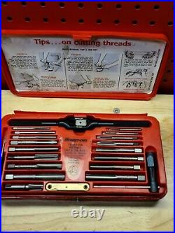 Snap On Metric Tap And Die Set TDM-117A USA