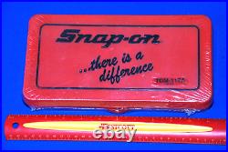 Snap-On NEW FACTORY SEALED Ships FREE 41 Piece Metric Tap and Die Set TDM-117A