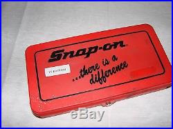 Snap On TD2425 41 piece US Tap and Die Set Adjustable Dies with Double Hex