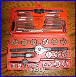 Snap-On TD2425 Tap and Die Set 42 pc Standard (fractional) Made in U. S. A