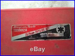 Snap On TD9902A 25 Pc Tap And Die Set