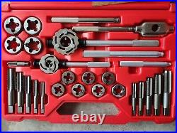 Snap-On (TD9902B) 25 Piece Tap and Die Set Used Great Condition