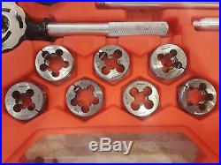 Snap-On TD9902B Large 25 Piece US Tap And Die Set New Condition