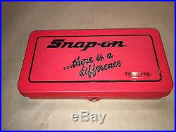 Snap-On TDM-117A 41 pc Metric Tap and Die Set Excellent F