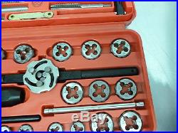 Snap On TDM-117A 41 piece Metric Tap and Die Set