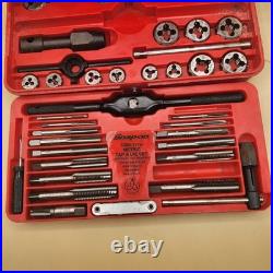 Snap On TDM-117A METRIC Tap & Die Set (Missing a Few Pieces)