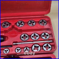 Snap On TDM-117A METRIC Tap & Die Set (Missing a Few Pieces)