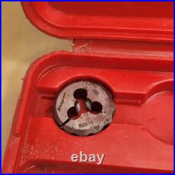 Snap On TDM-117A METRIC Tap & Die Set (Missing a Few Pieces)