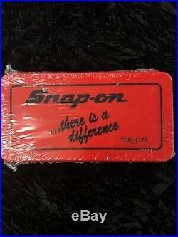 Snap-On TDM-117A Metric Tap And Die Set STILL SEALED