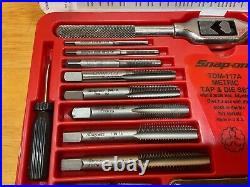 Snap On TDM-117A Metric Tap & Die Set 3mm 12mm