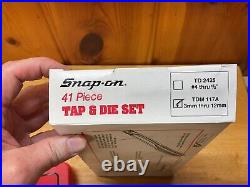 Snap On TDM-117A Metric Tap & Die Set 3mm 12mm