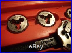 Snap On TDM-117A Metric Tap and Die Set Very Good Condition