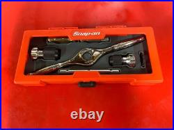 Snap On TDRSET 7 Pcs, Tap And Die/Drive, Tool Set, In Plastic Case