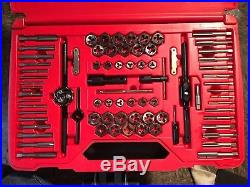 Snap-On TDTDM500A 76-Piece Combination Tap and Die Set COMPLETE SET