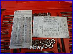 Snap-On TDTDM500A 76-Piece Tap & Die Set In Excellent Shape Ready For Use B-4