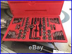 Snap-On TDTDM500A 76-piece Tap and Die Set Double Hex Dies Made in USA