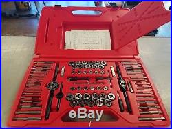 Snap-On TDTDM500A 76-piece Tap and Die Set METRIC & SAE - NEW