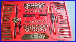 Snap On TDTDM500A 76pc Tap and Die Set Near Mint Mostly Unused US Made Snap-On