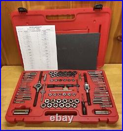 Snap On TDTDM500B 80 Piece SAE & Metric Master Tap & Die Set