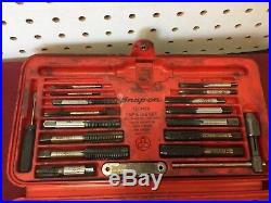 Snap On TD-2425 SAE & Blue Point TD-2425 Metric Tap and Die Set Incomplete USA