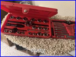 Snap-On TD-2425 SAE Tap and Die Set Red