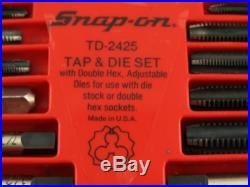 Snap-On TD-2425 Tap and Die Set