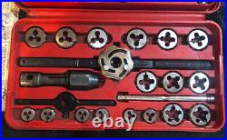 Snap On TOOLS TD-2425 SAE Tape & Die Set Made in USA MISSING 3 PIECE