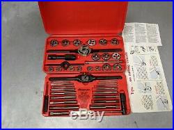 Snap On Tap And Die Set Metric TDM-117A Excellent Condition