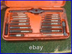 Snap On Tap & Die Set TD2425 Incomplete Set (2 pieces missing as shown)