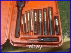 Snap On Tap & Die Set TD2425 Incomplete Set (2 pieces missing as shown)