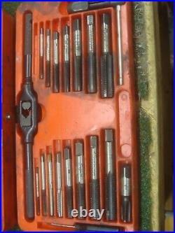 Snap On Tap & Die Set TD2425 Incomplete Set (2 pieces missing as shown)