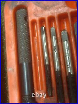 Snap On Tap & Die Set TD2425 Incomplete Set (2 pieces missing as shown)