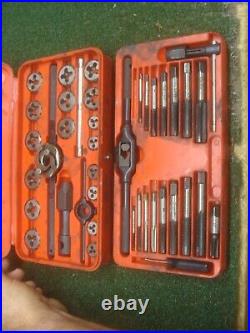 Snap On Tap & Die Set TD2425 Incomplete Set (2 pieces missing as shown)
