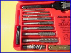 Snap On Tdm-117a Metric Tap And Die Set Ships Free Tdm117 Td-88a Nice