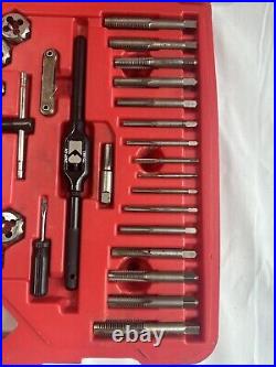 Snap On Tdtdm500a, 76pc Tap And Die Set, Good Condition