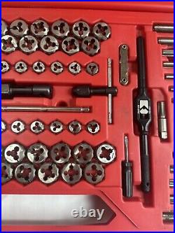 Snap On Tdtdm500a, 76pc Tap And Die Set, Good Condition