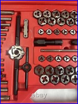 Snap On Tdtdm500a, 76pc Tap And Die Set, Good Condition